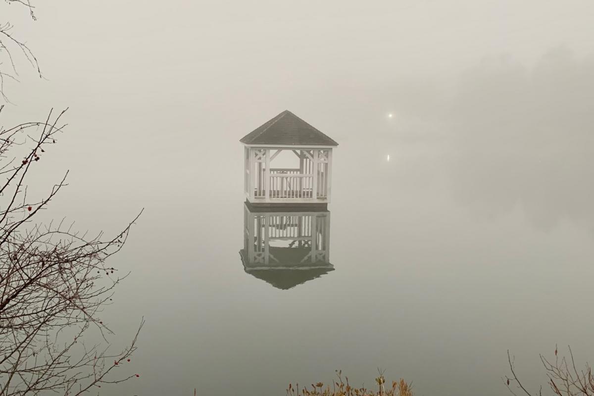 Foggy Gazebo